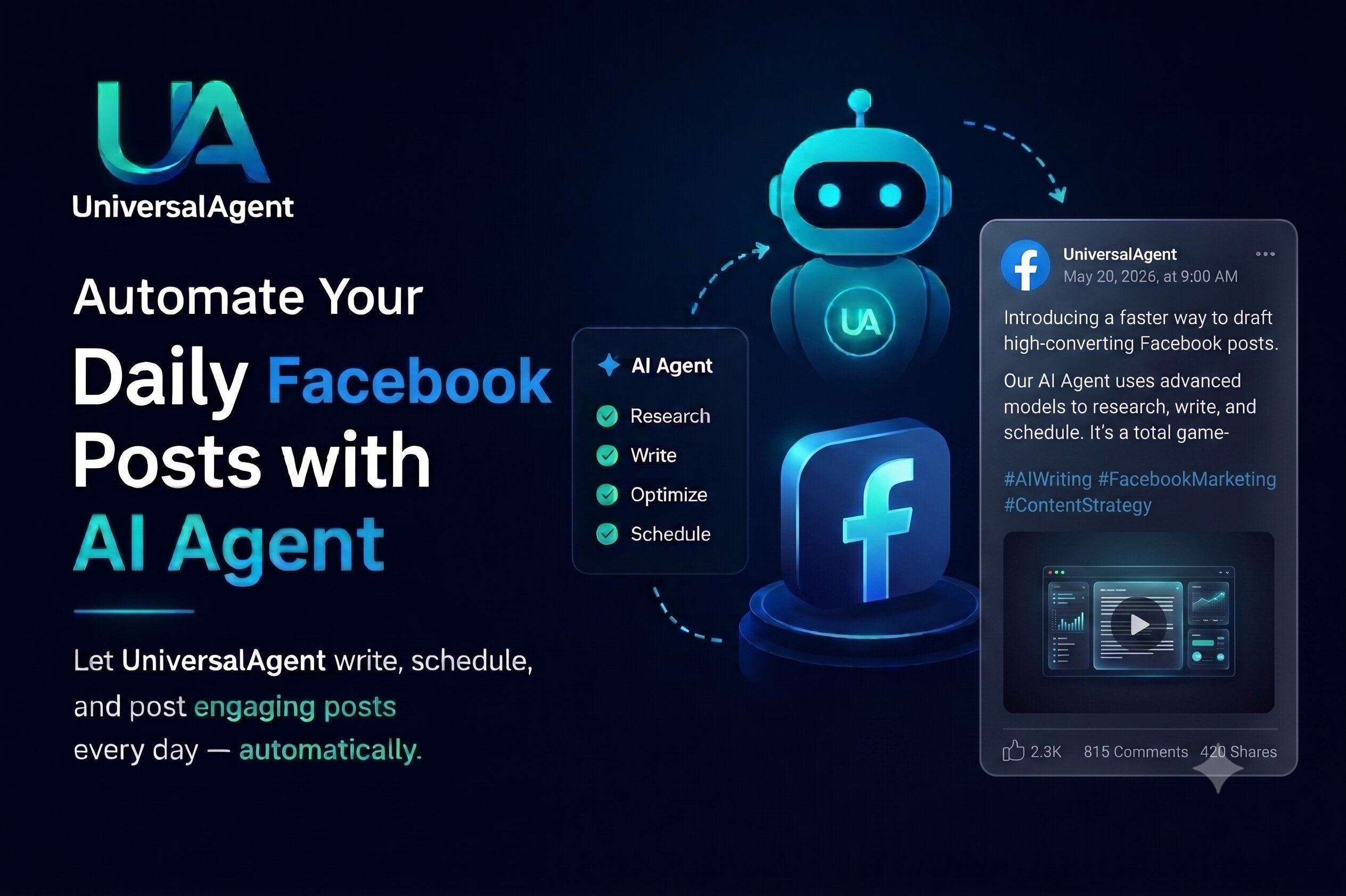 UniversalAgent - Daily Facebook Post image 1